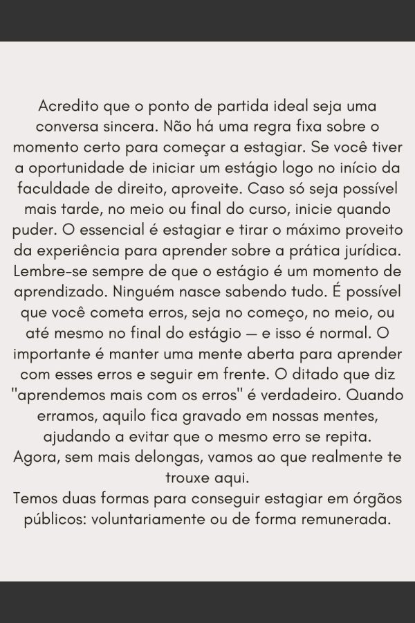 Livro Digital - Dicas de como conseguir um estágio no judiciário - Imagem 2
